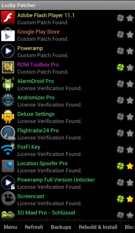 تحميل تطبيق lucky patcher v8 2.4 الأصلي للأندرويد